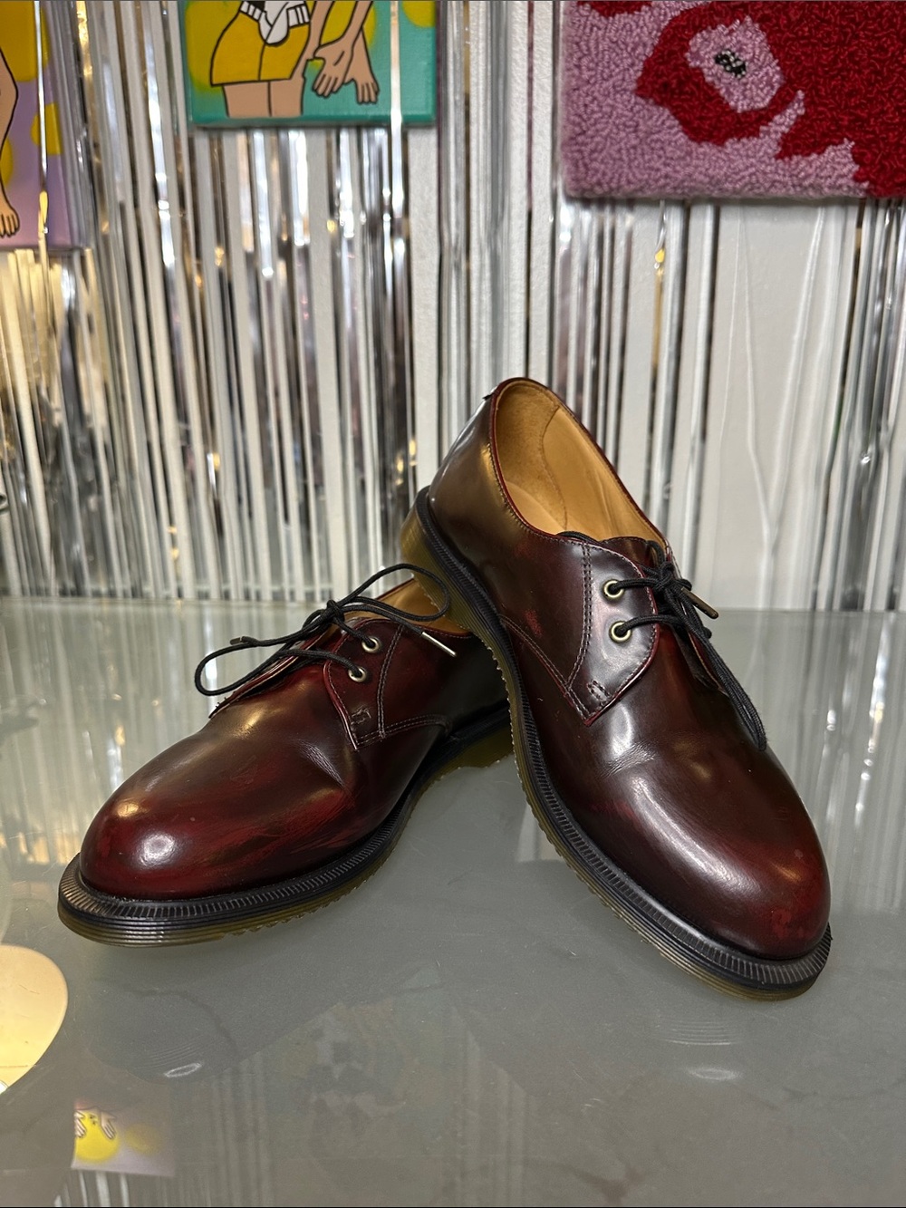 Dr. Martens - Cherry Red Brook Oxfords